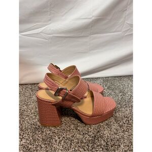 Urban outfitters Rachel croc strappy platform classic shoes size 10